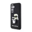 Karl Lagerfeld 3D Rubber Karl&Choupette Samsung Galaxy S24 tok, fekete