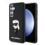 Karl Lagerfeld 3D Rubber Ikonik Samsung Galaxy S24 tok, fekete