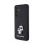 Karl Lagerfeld Saffiano Karl & Choupette Metal Pin Samsung Galaxy S24 tok, fekete