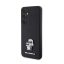 Karl Lagerfeld Saffiano Karl & Choupette Metal Pin Samsung Galaxy S24+ tok, fekete
