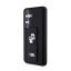 Karl Lagerfeld Gripstand Saffiano Karl&Choupette Pins Samsung Galaxy S24 tok, fekete