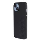 Audi Synthetic Leather Apple iPhone 13 / 14 / 15 tok, fekete