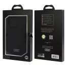 Audi Apple iPhone 15 Pro Max szilikon tok, fekete