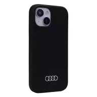 Audi Apple iPhone 14 Plus / 15 Plus szilikon tok, fekete