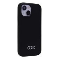 Audi Apple iPhone 13 / 14 / 15 szilikon tok, fekete