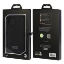 Audi Apple iPhone 13 / 14 / 15 szilikon tok, fekete