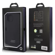 Audi Apple iPhone 13 / 14 / 15 szilikon tok, sötétszürke