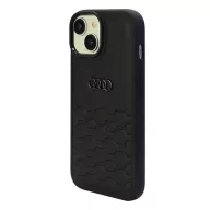  Audi GT Synthetic Leather Apple iPhone 14 Plus / 15 Plus  tok, fekete