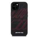 AMG Large Rhombuses Apple iPhone 13 / 14 / 15 Magsafe tok, fekete
