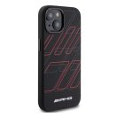 AMG Large Rhombuses Apple iPhone 13 / 14 / 15 Magsafe tok, fekete