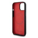 AMG Large Rhombuses Apple iPhone 13 / 14 / 15 Magsafe tok, fekete