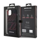 AMG Large Rhombuses Apple iPhone 13 / 14 / 15 Magsafe tok, fekete