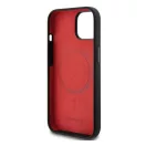 AMG Large Rhombuses Apple iPhone 14 Plus / 15 Plus Magsafe tok, fekete