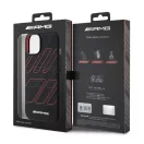 AMG Large Rhombuses Apple iPhone 14 Plus / 15 Plus Magsafe tok, fekete