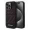AMG Large Rhombuses Pattern Apple iPhone 15 Pro Magsafe tok, fekete