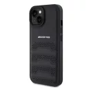 AMG Debossed Lines Apple iPhone 14 Plus /  15 Plus tok, fekete