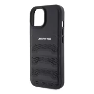   AMG Debossed Lines Apple iPhone 14 Plus /  15 Plus tok, fekete