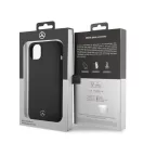 Mercedes Liquid Apple iPhone 14 Plus szilikon tok, fekete