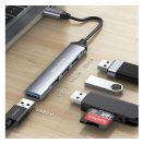 AWEI CL-150T 4xUSB-A HUB, fekete