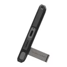 Spigen Tough Armor Samsung Galaxy S24 Ultra tok, Gunmetal, szürke