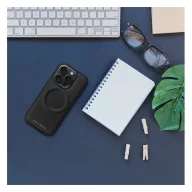   Roar Morning Magsafe Apple iPhone  14 Plus eco bőr tok, fekete