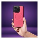 Roar Morning Magsafe Apple iPhone  15 Plus  eco bőr tok, rózsaszín