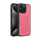 Roar Morning Magsafe Apple iPhone  15 Pro Max  eco bőr tok, rózsaszín