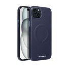 Roar Leather Magsafe iPhone 15 Plus eco bőr tok, kék