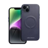 Roar Leather Magsafe iPhone 14 Plus eco bőr tok, kék