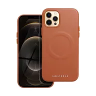 Roar Leather Magsafe iPhone 12 Pro eco bőr tok, barna