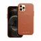 Roar Leather Magsafe iPhone 12 Pro eco bőr tok, barna