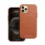 Roar Leather Magsafe iPhone 12 Pro eco bőr tok, barna