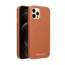 Roar Leather Magsafe iPhone 12 Pro eco bőr tok, barna