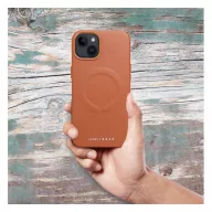 Roar Leather Magsafe iPhone 12 Pro eco bőr tok, barna