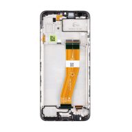   Samsung Galaxy A03 LCD modul kerettel, OEM jellegű, fekete  ( A035F )