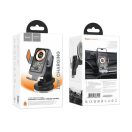 Hoco HW8 wireless autós tartó 15W, fekete