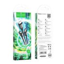 HOCO X76 3in1 USB / Lightning / MicroUSB / USB-C töltő- és adatkábel, 1m, fekete