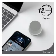   4smarts SoundForce MagSafe kompatibilis bluetooth hangszóró, ezüst / szürke