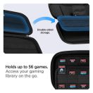 Spigen Rugged Armor Pro Nintendo Switch játékkártya tároló tok, Airtag tartóval, fekete