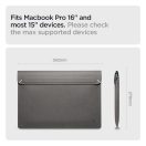 Spigen Valentinus Laptop Sleeve tok, 16", szürke