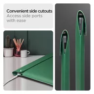Spigen Valentinus Laptop Sleeve tok, 16", zöld