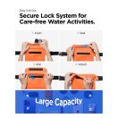 Spigen Aqua Shield A620  vízálló táska, narancssárga (2db)