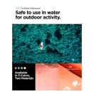 Spigen Aqua Shield A630 univerzális vízálló táska, narancssárga