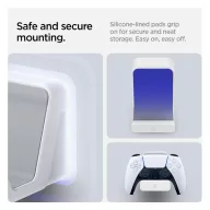   Spigen Playstation 4/5 / Nintendo Switch Pro / Xbox kontroller tartó, VG300 fehér (2db)