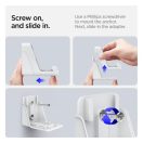 Spigen Playstation 4/5 / Nintendo Switch Pro / Xbox kontroller tartó, VG300 fehér (2db)