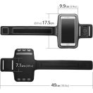 Spigen Dynamic Shield karra rögzíthető telefon tartó, karpánt 6,7" átmérőig, fekete