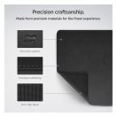 Spigen LD302M egérpad mágneses kábeltartóval (90 x 40 cm), fekete 