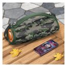 Hoco bluetooth hangszóró HA4, camouflage zöld