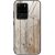 Apple iPhone 6 / 6S, Szilikon védőkeret, edzett üveg hátlap, fa minta, Wooze Wood, világosbarna