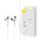 Baseus Encok C17 Type-C fülhallgató, fehér
